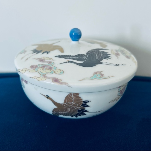 2 Sets of Japanese Fine Porcelain Arita Fukagawa Lidded Teacups  | - Picture 6 of 8